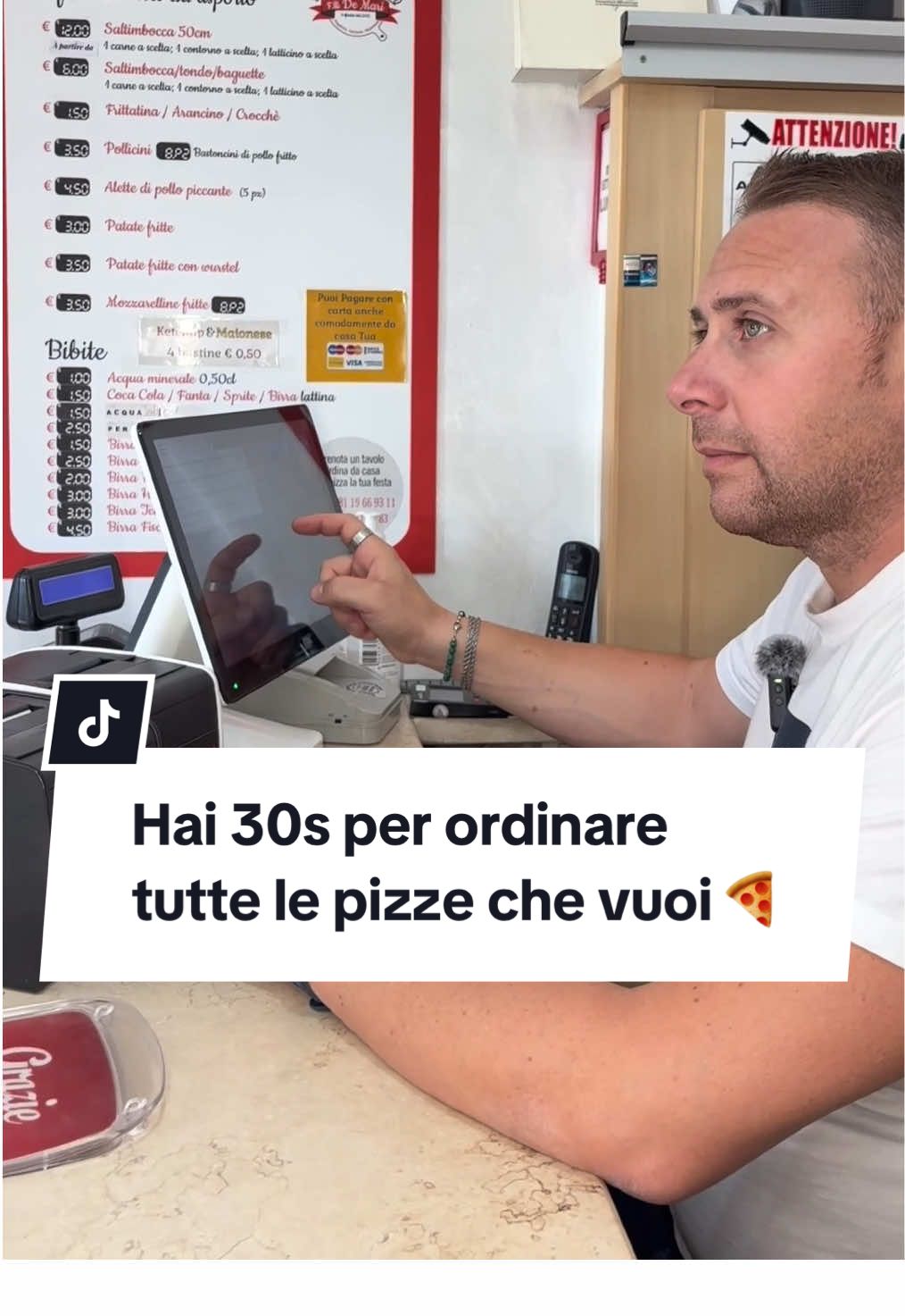 Tu quante pizze riusciresti ad ordinare solo in 30 secondi?🍕 Allora ti propongo una sfida: vieni al nostro all you can eat pizza e mangia tutto quello che vuoi! 😏 #pizza #pizzalover #pizzeria #allyoucaneat #pizzerianapoletana 