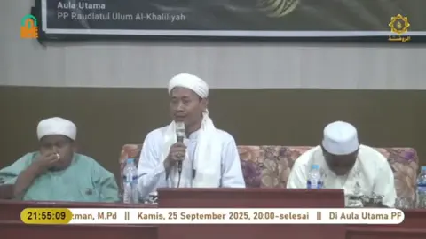 *PP RAUDLATULULUMAL-KHALILIYAH* Pesan KH. Tamhid kepada Santri Raudlatul Ulum Al-Khaliliyah  ___________ Info Penerimaan Santri Baru: CP Pondok Putra  +6285845954310 CP Pondok Putri  +6282252875167 —————— Find Us : IG : @radlatululum.all Tiktok : @raudlatululum.all Fb : Raudlatul Ulum Al-Khaliliyah  Yt : raudlatululum.all Wabsite: rualkhaliliyah.net #santriindonesia #santrinusantara #raudlatululumalkhaliliyah #rua #almedia 