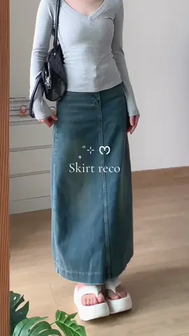 Skirt reco₊˚⊹ ᰔ#skirt #longskirt 