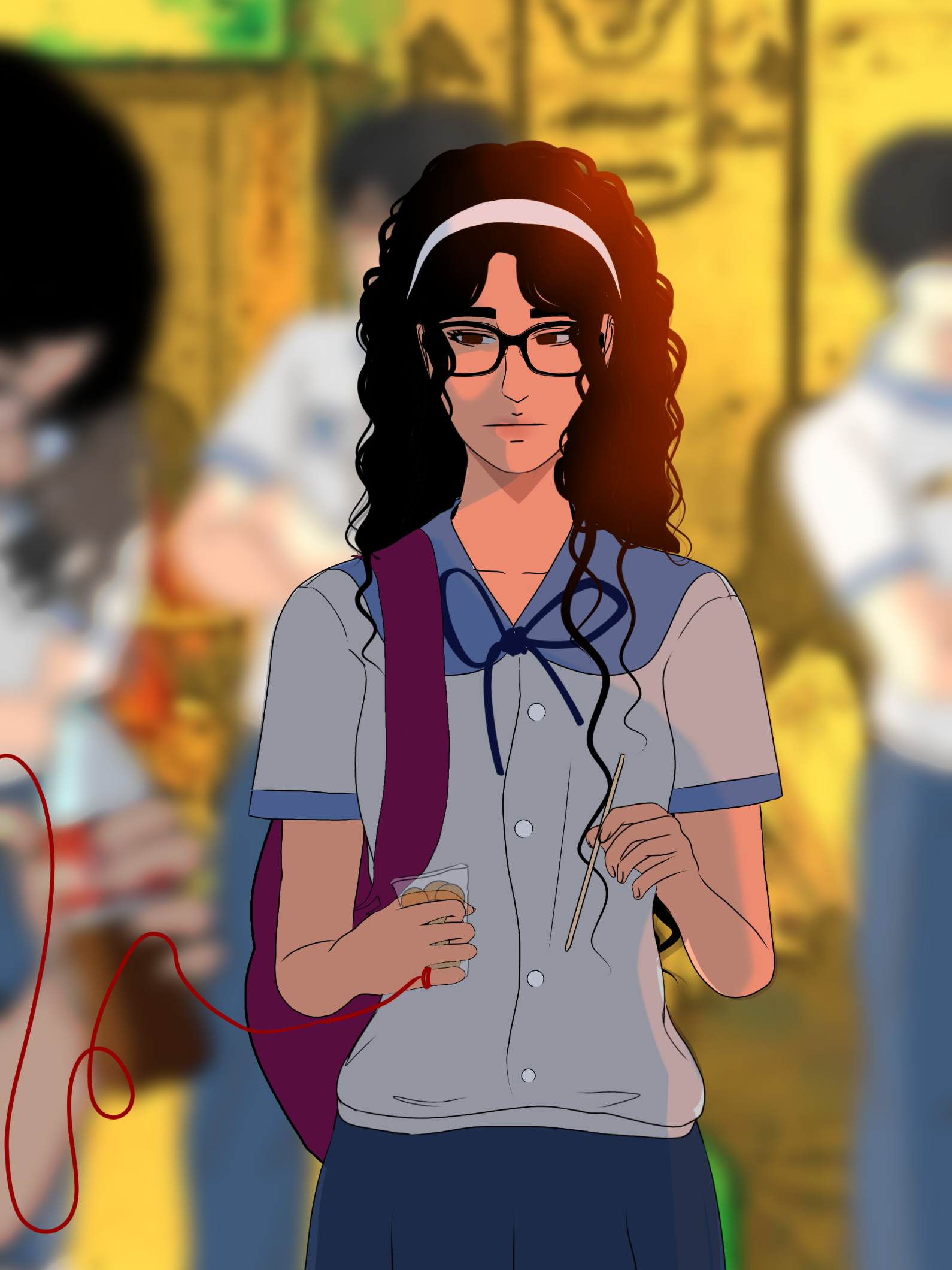 biggest what if... just say it, confess it, and admit it.  #au #pov #delulu #illustration #animation 