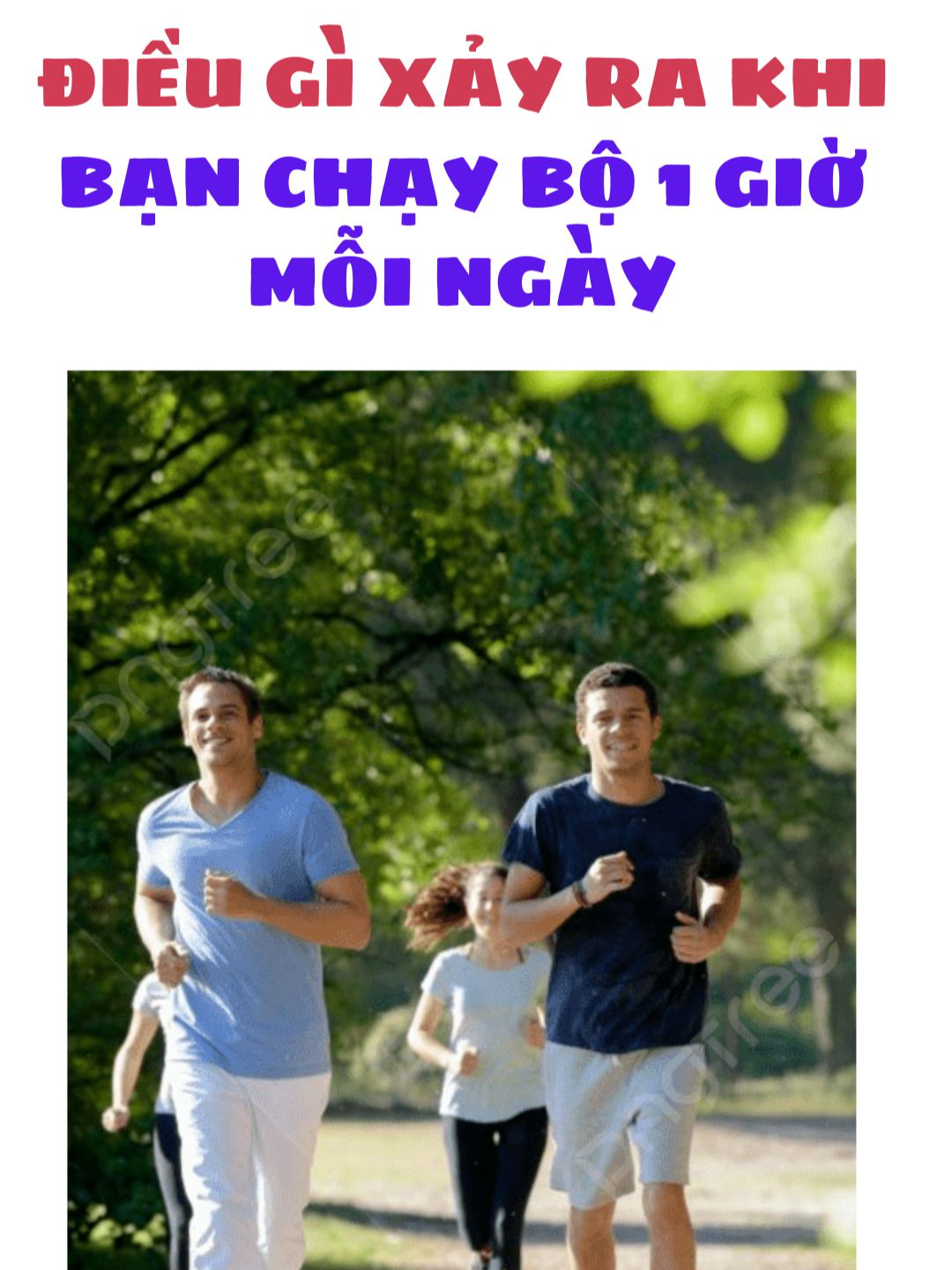 ĐIỀU GÌ XẢY RA KHI BẠN CHẠY BỘ 1 GIỜ MỖI NGÀY #songkhoemoingay #suckhoe #healthy #chaybo