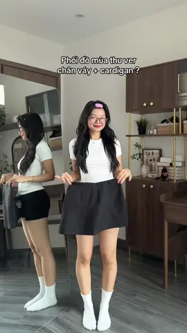 Giao mùa với outfit đơn giản z thui 😚 #phoidoxinh #reviewlamdep #goclamdep 
