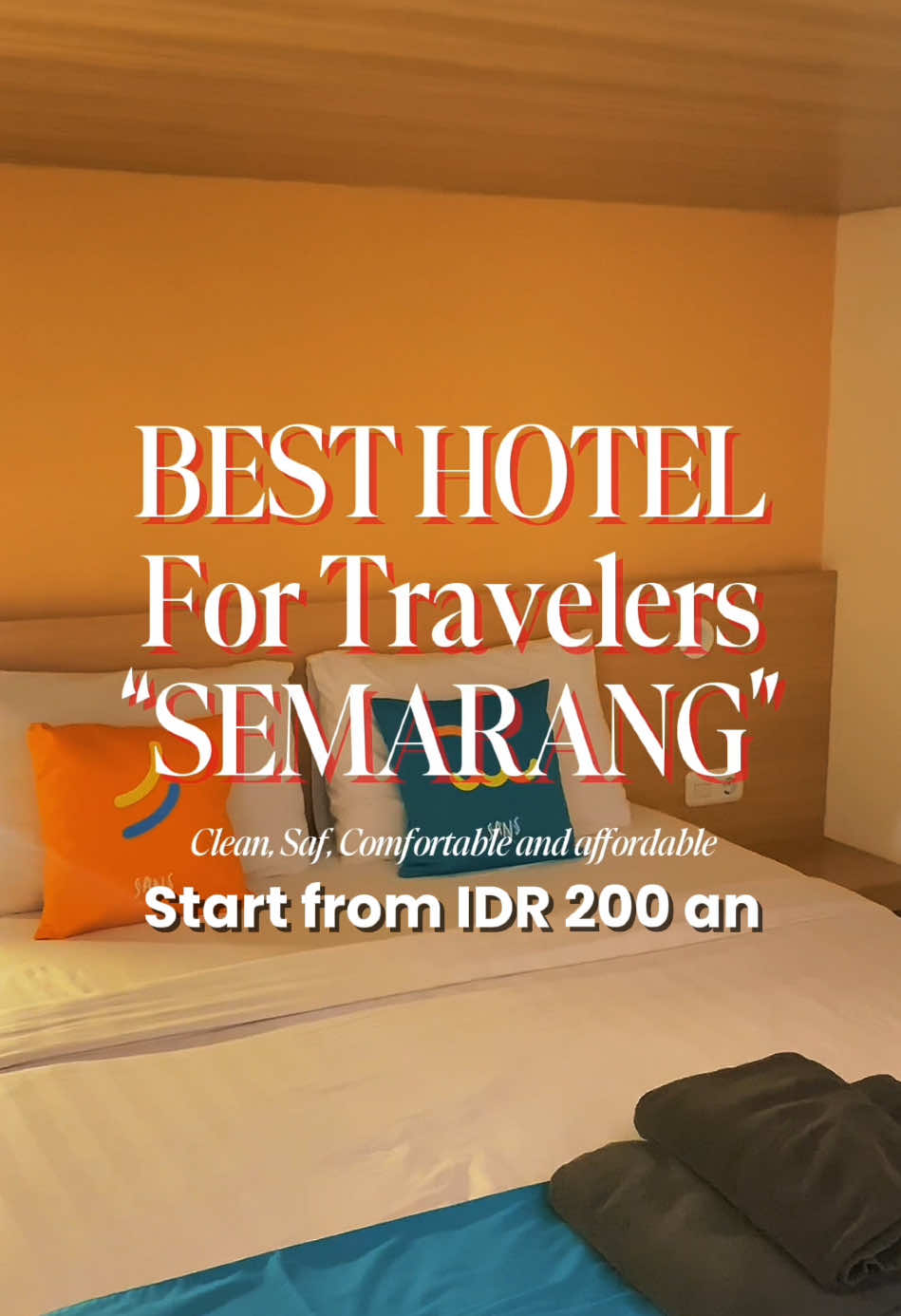 Staycation nyaman banget di SANS Hotel Aurum Semarang🌟 Kamar bersih, staff ramah, dan lokasinya strategis. Pokoknya pengalaman nginep yang bikin betah 💯 Mau coba juga? Jangan lupa  Booking lewat aplikasi RedDoorz dan gunain kode promo YUKNGINEP dan dapetin potongan 😉 #RedTravelers #BukaSemuaPintu #RedDoorz #BerkeSANS