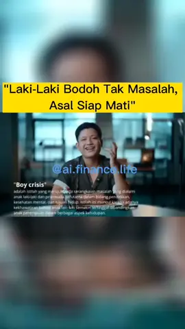 Ada pernyataan yang cukup keras: 