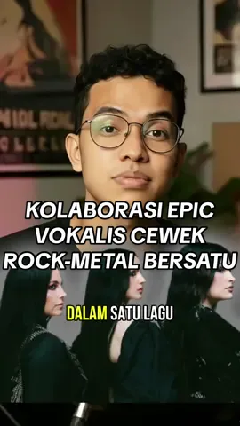 GAS KITA BAHAS 🔥 kolaborasi epic dari vokalis rock-metal (amy lee, poppy, courtney laplante).. #funfacts #evanescence #amylee #poppy #spiritbox 