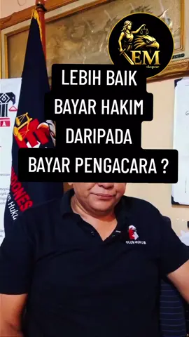 Lebih baik bayar hakim daripada bayar pengacara ? #edukasihukum #hukumacara 