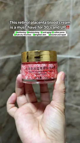 Me at 31 started using retinol para bumagal ang pagtanda ng skin🤭 #retinolplacentaroyaldragon #retinolskincare #skincare #retinolplacentadragonbloodcream #nightcream 
