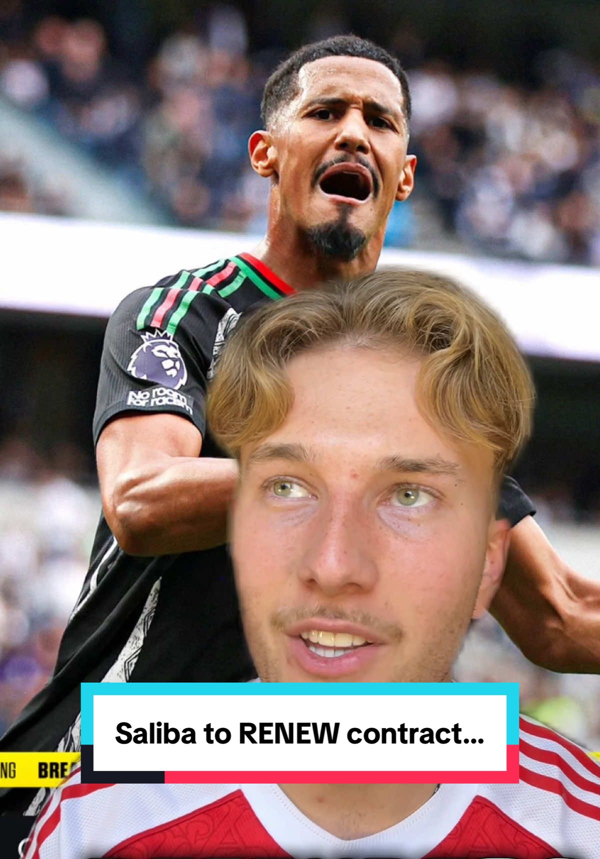 🚨 HUGE NEWS for Arsenal fans! 🇫🇷 William Saliba is set to sign a long-term contract extension with the club 🔴⚪️ The future of our defence is secured! 💪 #Arsenal #WilliamSaliba #Saliba #ArsenalNews #artetaball 