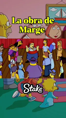 La obra de Marge ♥️#fpyシ  #thesimpson #videoviral #entretenimiento #lossimpson 