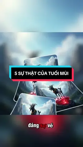 5 SỰ THẬT CỦA TUỔI MÙI!#Tử Vì Tuổi Mùi#xuhuong #hottrend #thoitrangnu #goclamdep 