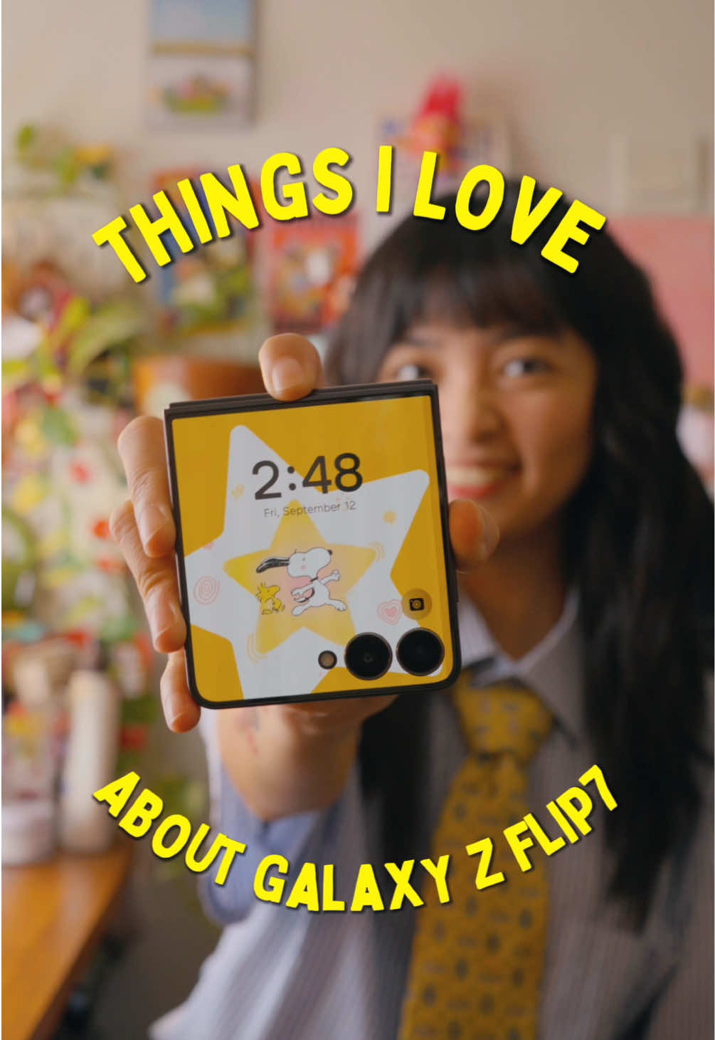 Udah 2 bulan lebih cobain Samsung Galaxy Z Flip7 dan ini  3 hal yang bikin aku suka dari hape mungil canggih ini! 💫  Kalau kamu? Paling suka fitur yang mana? Kamu juga bisa upgrade ke Galaxy Z Flip7 dan dapatkan benefit up to 3 Juta! @Samsung Indonesia   #GalaxyZFlip7 #GalaxyAI #UnfoldPowerFlipTheNorm #Samsung #samsungindonesia 