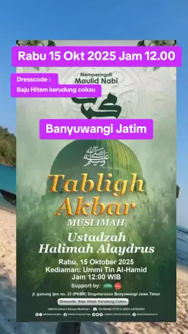 #ustadzahhalimahalaydrus #halimahalaydrus #maulidnabimuhamammadsaw #fypage #fypシ゚ 