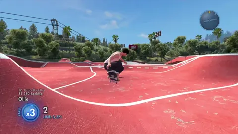 The last clip of the video #skate3 