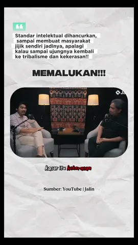 Plisss… merinding sendiri denger ini aku…😖 Kebayang kalo sampe beneran balik ke tribalisme, fanatisme, dan kekerasan..!!! Tau gak ada kasus fresh yang ditangani dr.richard.., itu ngeri lhoo guys…!! Di mata masyarakat jijik sendiri gitu liatnya!! Punya gelar tapi gak tanggung jawab terhadap gelar nya!!! Share ke temen kamu guyss…!! Follow for more insight!! Komen di bawah yaa!! #sad #motivation #katakata #xyzbca #fyp 