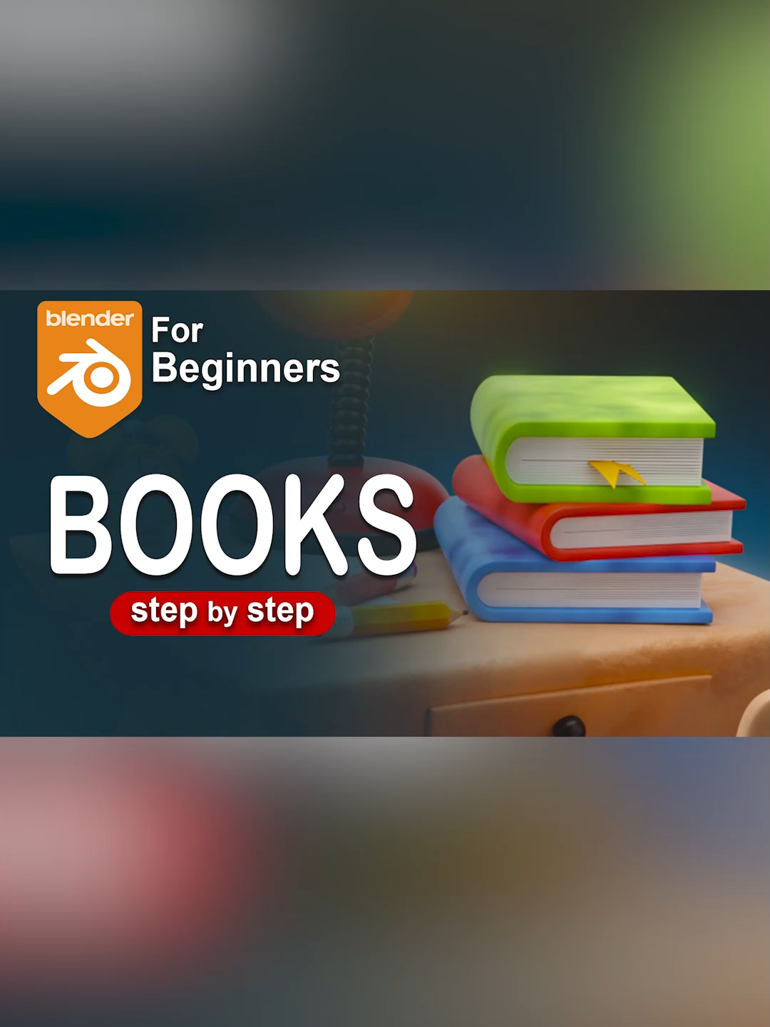 How to create book in Blender | Learn how to model a simple study table scene in Blender—from the table and wooden chair, to books, pencils, an alarm clock, and a table lamp! This beginner-friendly tutorial covers how to block out each prop using basic shapes and modifiers, model fun stylized details, assign wood and bright materials, and arrange everything for a cozy setup. #blender #blendertutorial #blender3d #3dmodeling #bookmodeling #digitalart #3dart  #modeling  #3dartist #beginnersblender #book3d #blendercommunity #render #creativeprocess
