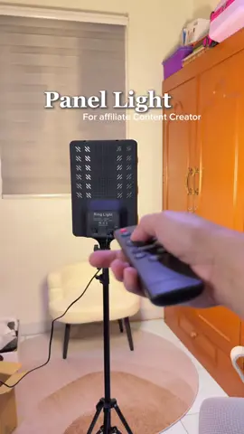 Panel Light for affiliate Content Creation! Very useful at big help para sa atin na affiliate, mahilig mag picture or may studio! #studiolighting #panellight #filllight #lighting #affiliatemusthave 