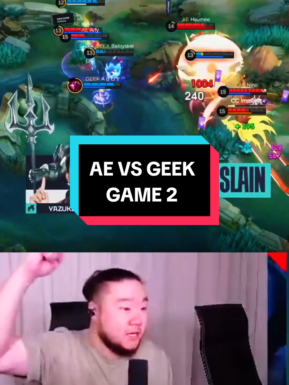 AE VS GEEK GAME 2 #mpl #MLBBNEXT2025 #NEXTJagoanMabar 