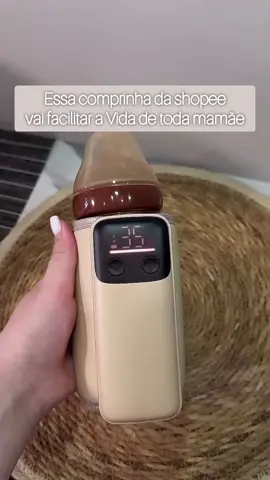 Aquecedor de mamadeira portátil melhor comprinha para o enxoval  🔎ID: AQC-CTX-RLH . . . #mamaesnotiktok #enxovaldebebe #sonodobebe #amamentação #recemnascido 