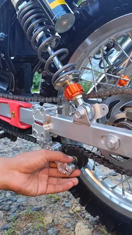 rantainya yang sering kendor pake ini aja  #tensionerrantai #stabilizerrantai #stabilizermotor 