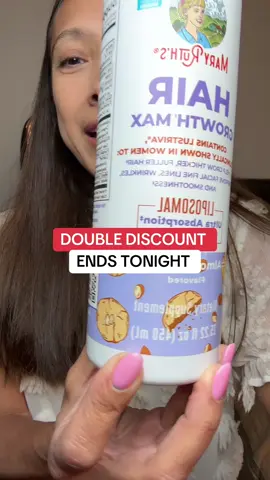 MARYRUTHS HAIR GROWTH MAX SUPPLEMENT ALMOND COOKIE  *Disclaimer: Prices, sales, Coupons, Discounts are accurate at the time this video is posted and may vary afterwards as the Seller and TikTok may regularly change their limited-time promotions. Check the product page for the most current price. Free shipping, sale prices, and TikTok coupons may vary by account. Whatever items and quantities are in your cart at checkout is exactly what you will receive. Prices may vary based on discount availability. Check the product page for the final price.  Women’s Products Women 30+ Women 40+ Trending Products Must Buy Flash Sale Discount Men’s Products #tiktokshopcreatorpicks #tiktokshopblackfriday #tiktokshopcybermonday #viralontiktok 