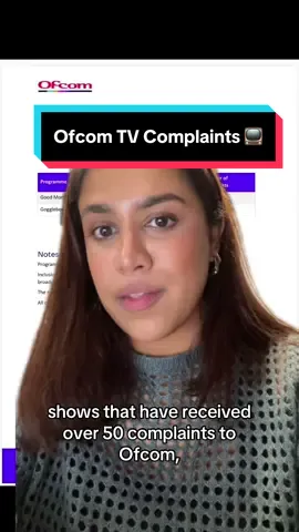 📢 The latest Ofcom TV complaints are in. #ITV1 #Channel4 #GMB #Gogglebox  