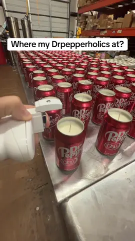 Where are all the Dr Pepper fans at? We have the best candle for you! We take recycled Dr Pepper cans and turn them into candles. Scented to smell like the real thing, all 13 flavors. This makes the perfect holiday gift for any soda lover. #drpepper #soda #bestgift #scentedcandle #holidaygifts 