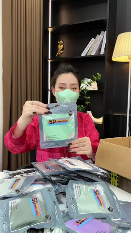 Khẩu trang 5D Thịnh Phát mềm mịn #khautrang #khautrang5d #khautrangchongnang 
