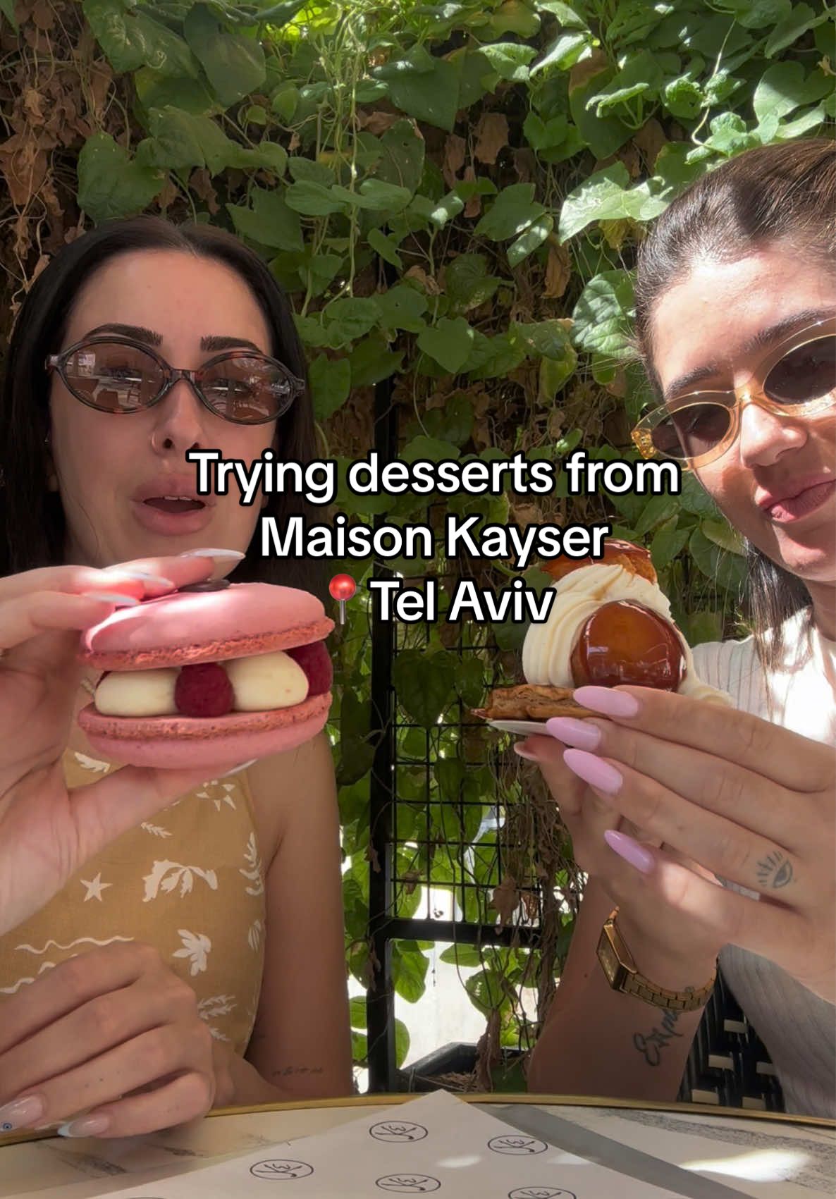 Trying desserts from @Maison Kayser Israel with @maayanoosh_1  📍 Rothschild Boulevard 5 Tel Aviv-Yafo, Israel  #dessert #Foodie #תלאביב #ישראל #telaviv 