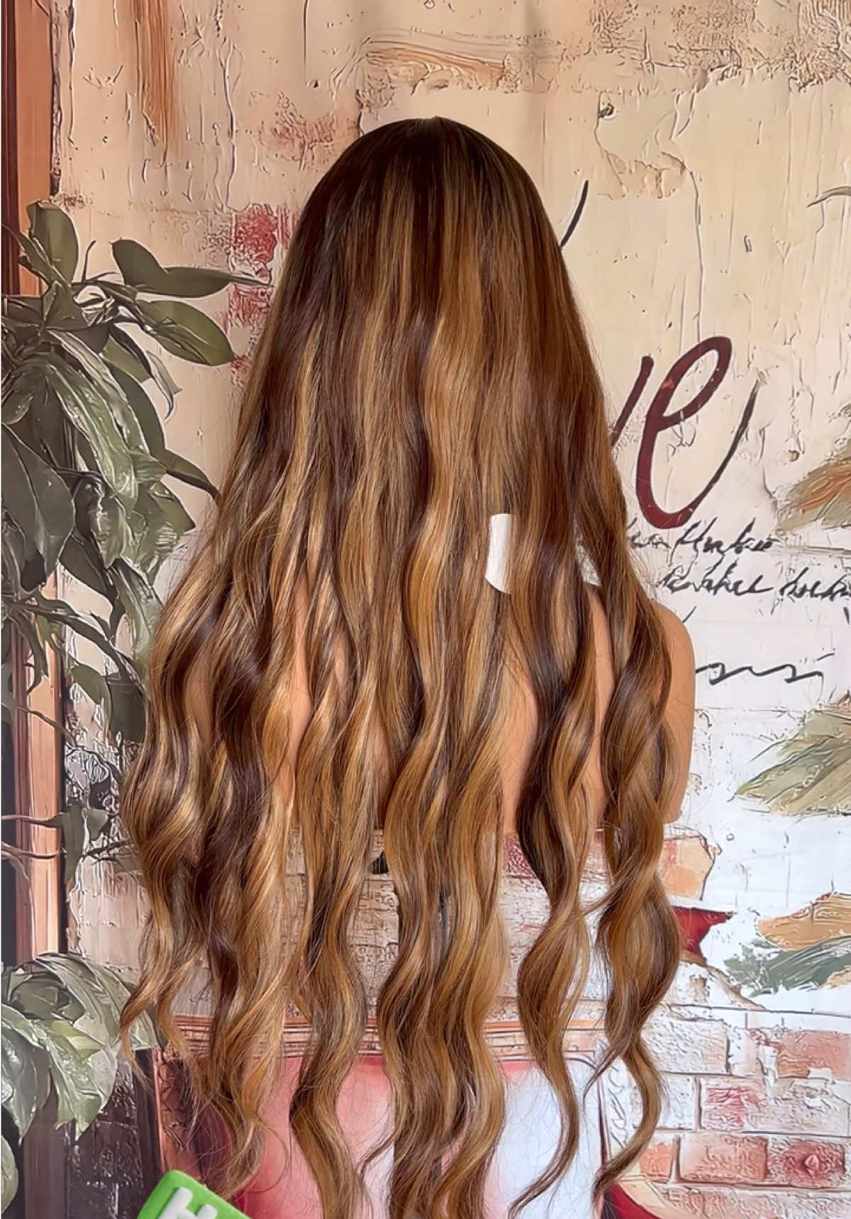 #wig #wighair #wigtok #syntheticwig #hightlightwig 