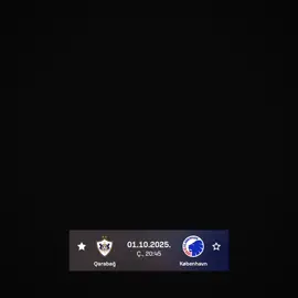 Uefa chempionlar liqasında İnşallah 2ci qələbə Gələr İnanırıq sənə qarabağ🤍🖤 #championsleague #kobenhavn #qarabağfk #fyp #keşfet 