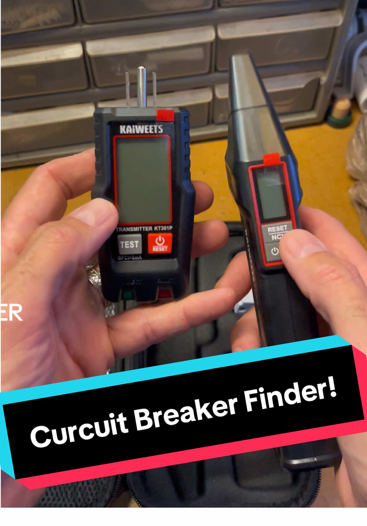 Home DIY or Professional Curcuit Breaker Finder. Multiple testing device kit with case. Great Christmas Gift! #tools #DIY #electrician #Home #fyf @Kaiweets 