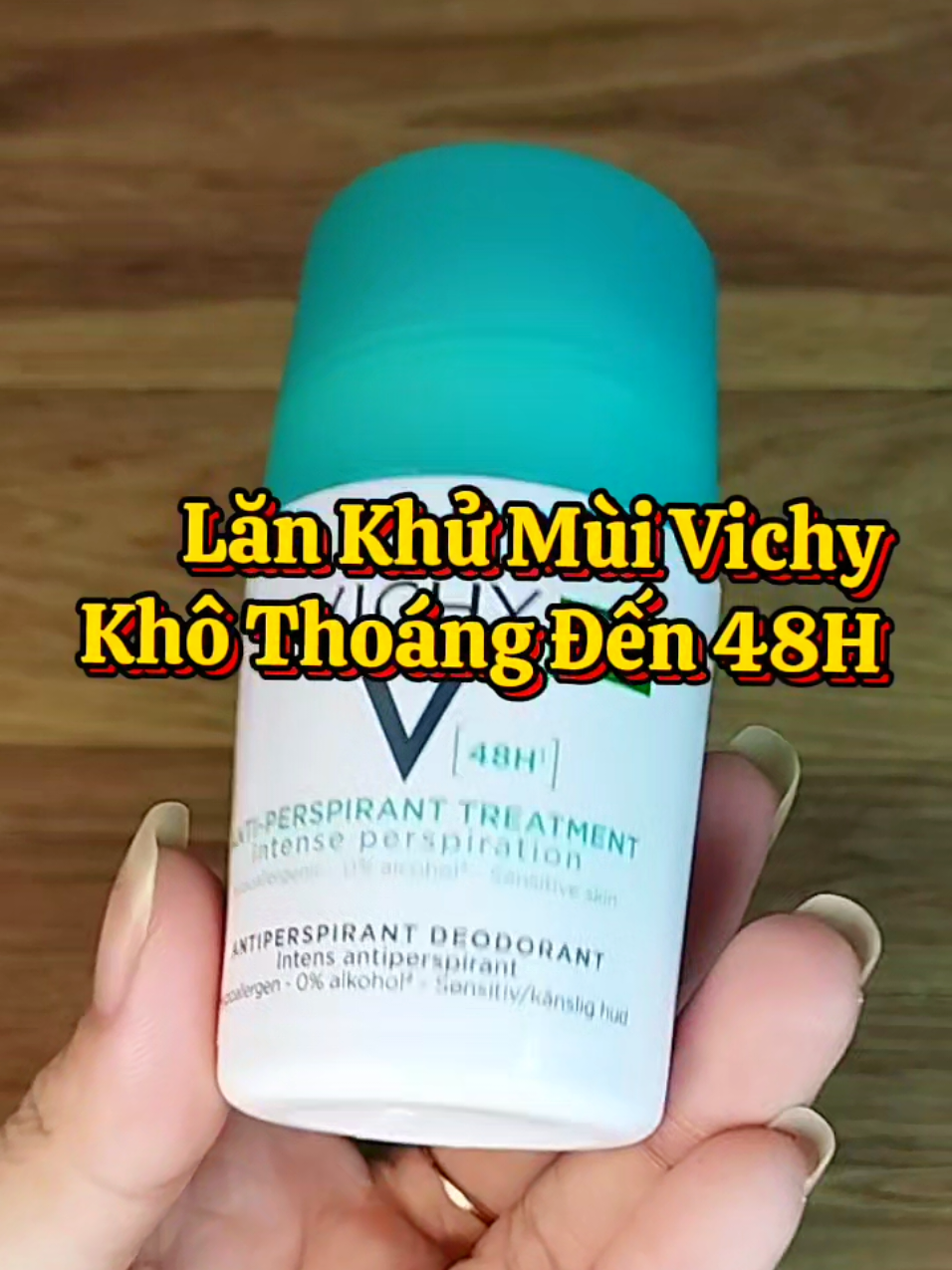 Lăn khử mùi Vichy khử mùi, khô thoáng đến 48H dành cho nam nữ😍 #lankhumui #vichy #lankhumuivichy #viral #xuhuong 