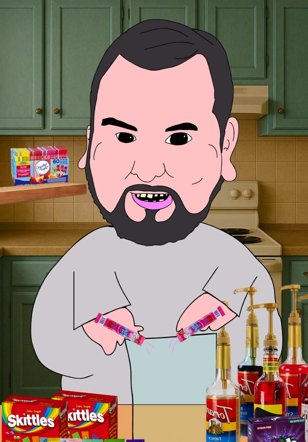 “Water” … #animation #water #electrolytes #smilingfriends #familyguy 