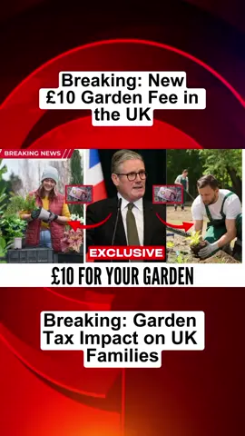 Breaking: New £10 Garden Fee in the UK  Government's New Garden Tax Rules  |SU  ##UKNews #UKUpdates #GardenTax #UKGovernment #UKProperty 