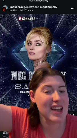 Feeling the joy of having a new satine and the sadness of Ashley leaving again #moulinrouge #moulinrougebroadway #megdonnelly #satine #broadway 