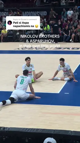 Replying to @Èlysée na para bang sobrang hot & spicy ng chika na hindi sila titigil kung hindi lang tinawag ang magkapatid HAHSHDHAHHAHA #moni #alex #bulgaria #volleyball #fyp 