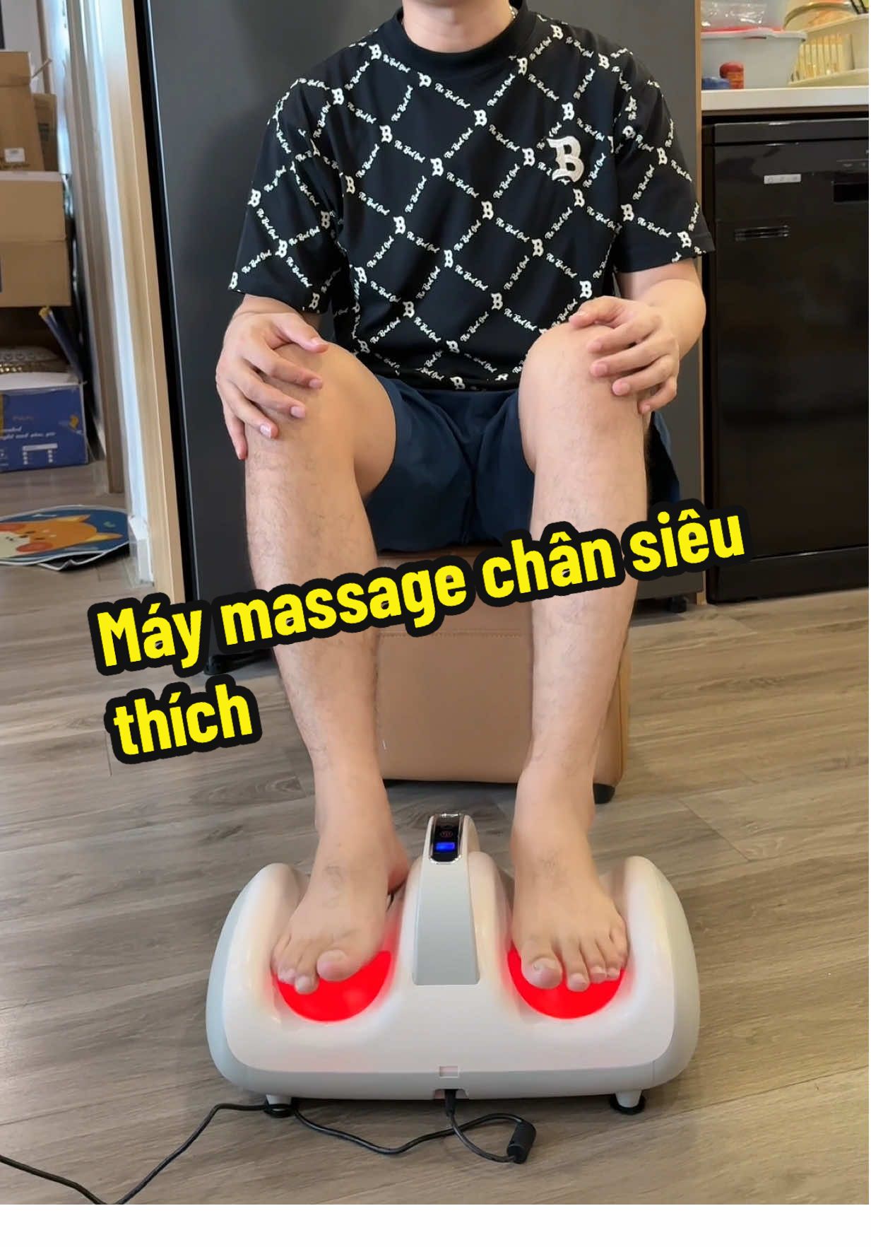 Máy massage chân cực đã cải thiện nhức mỏi, đau chân, còn có cả chế độ làm ấm siêu thích #maymassage #maymassagechan #xuhuong #nhanuytin88 