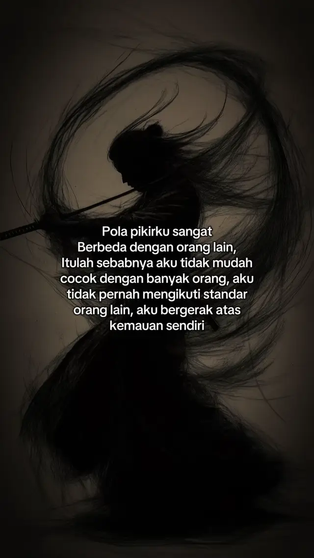 Jangan mengikuti standar orang lain. #4u #foryou #katakata #foryoupage 