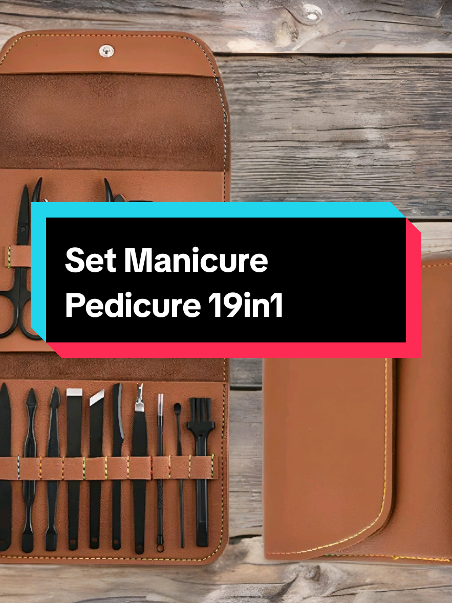 Set alat perawatan kuku kaki dan tangan (manicure pedicure) 19in1. #manicureset #pedicureset #alatkukulengkap #guntingkuku 
