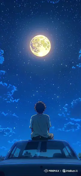 aesthetic Live wallpaper Anime (Download Live wallpaper in My Bio) motion made with Hailuo ai #fyp #aesthetic #livewallpapers #4klivewallpaper #moon #anime #xybca #star 