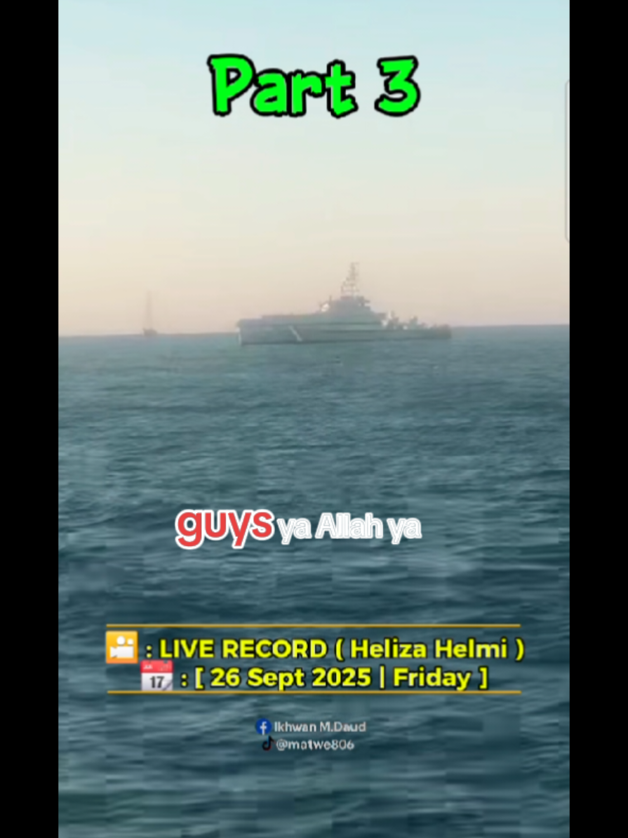 Replying to @ctzubaidah_noir.35373 Part 3 ready.. #GlobalSumudFlotilla   #FreedomFlotilla  #NonViolent #StandWithPalestine #BreakTheSiege