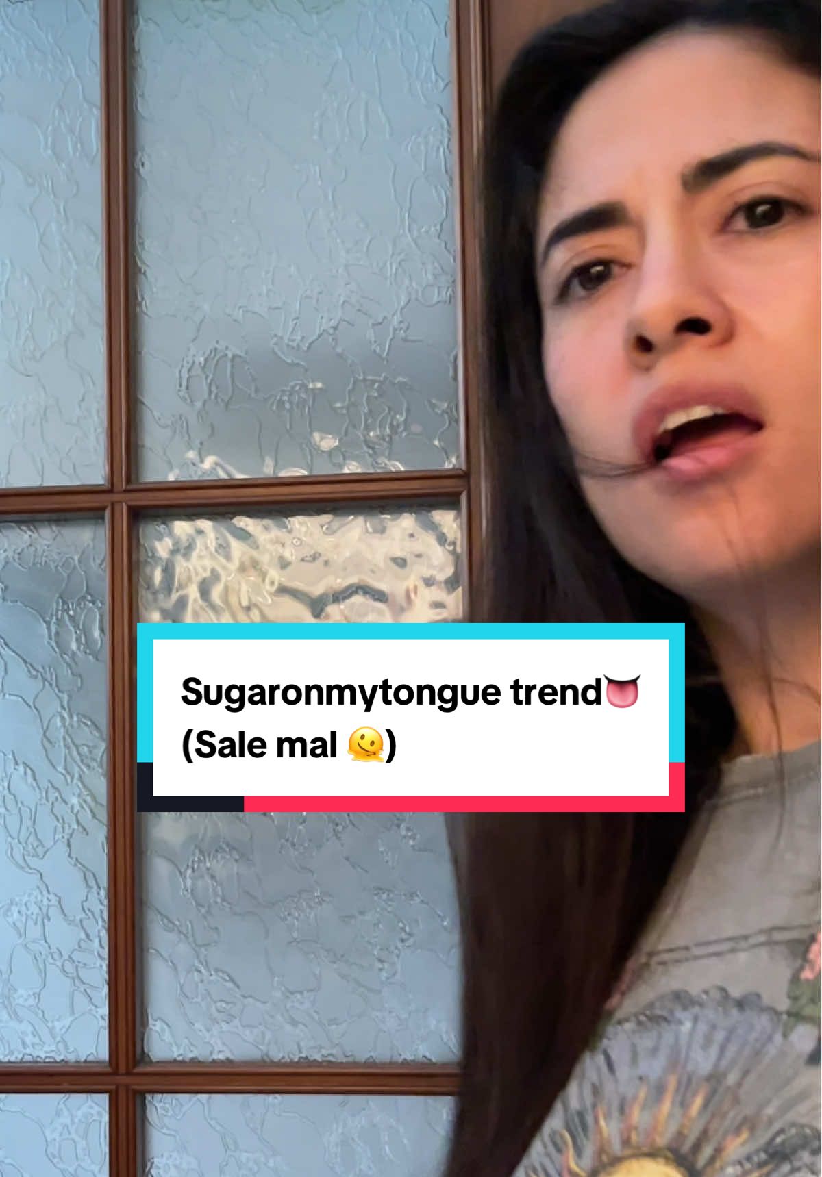 Aquí malogrando trends desde 1993 👅 #sugaronmytongue 