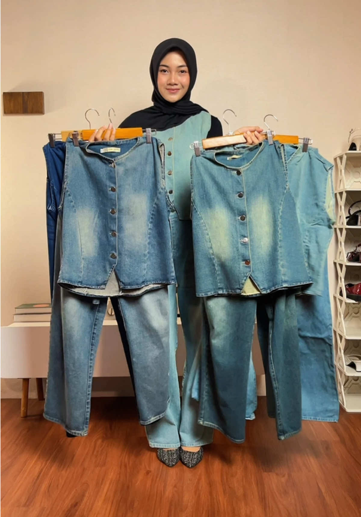 Rekomendasi one set jeans wanita✨