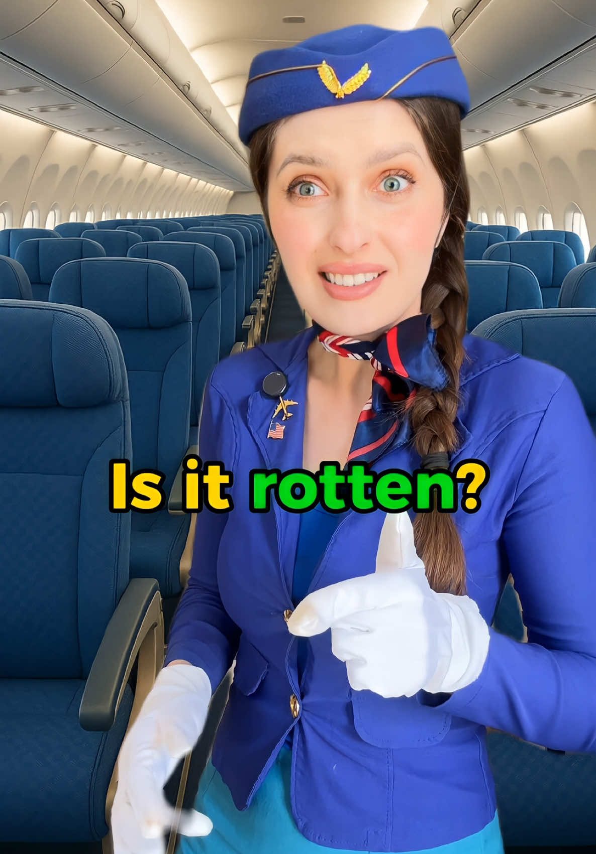 Eating on the plane is like this ✈️