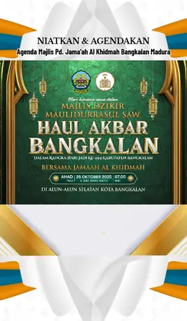 Semoga bisa bersama sama hadir dalam agenda mulia tersebut aamiin. @UCC MADURA @Sen._ 