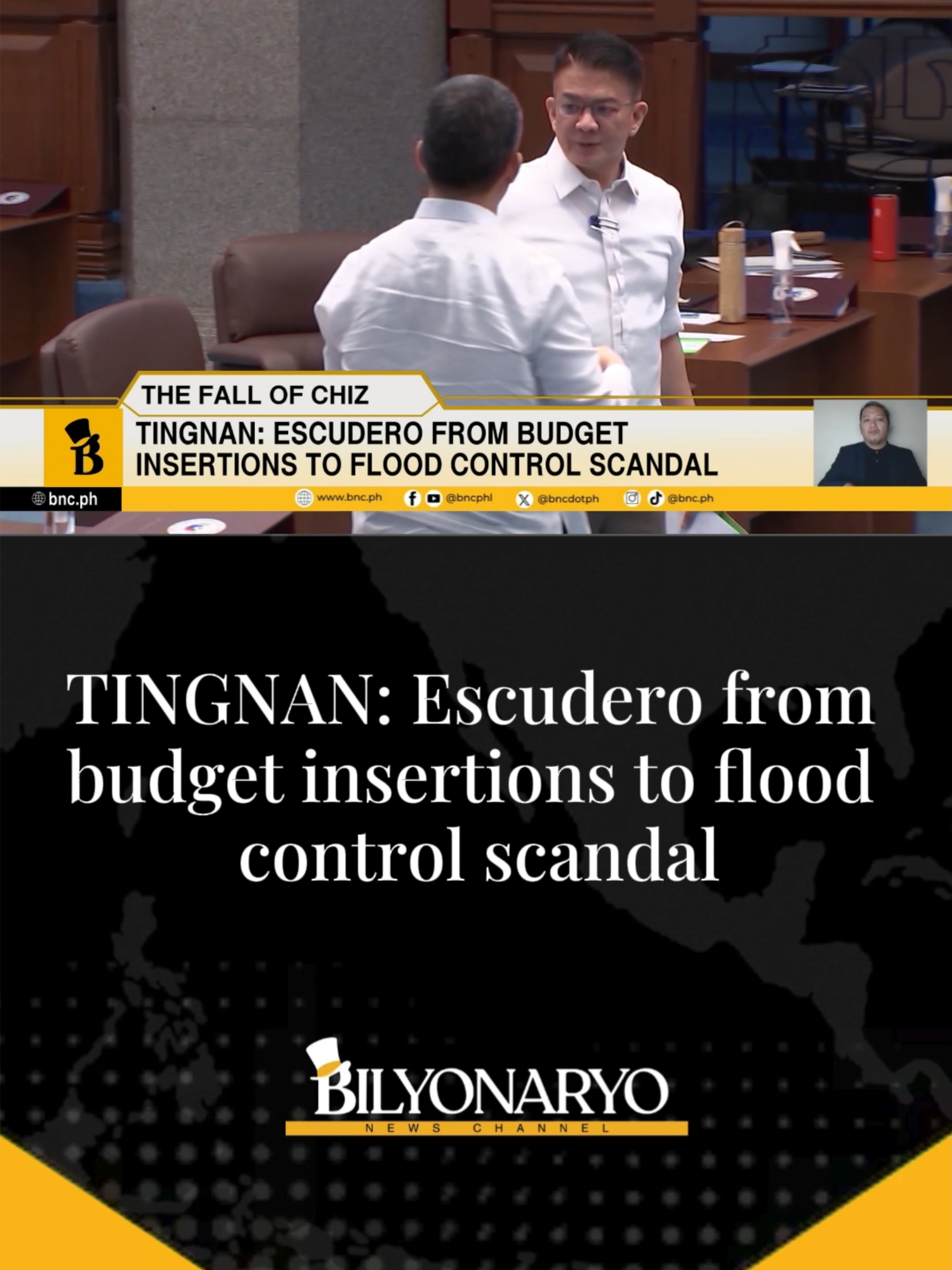 #Agenda | From Ham and Chiz insertions, to flood control scandal. Binalot ng kontrobersya si Senador Francis 'Chiz' Escudero na nag-ugat sa umano'y bilyong pisong isiningit sa 2025 budget. Unang pumutok ang balita dito mismo sa Bilyonaryo News Channel. Narito ang Agenda report ni Hannah Ty. #floodcontrolscandal #ChizEscudero #budget  #fyp #fypage #Pilipinas #foryoupage #tiktokph #tiktokphilippines #news #phnew #bnc #bilyonaryonewschannel #bilyonaryo