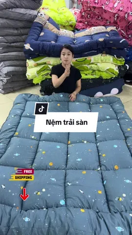 Nệm topper trần bông trải sàn sinh viên văn phòng gấp gọn, nệm dùng 4 mùa tiện lợi, nệm ấm mùa đông #covannhacua #nemtopper #nemtraisan #nemsinhvien #nemvanphong 