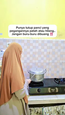 cara buat pengangan tutup panci #tipsandtricks #DIY 