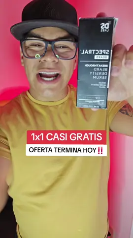 ¿Cabello débil o con huecos? ¡Esto lo está resolviendo todo! El suero Spectral Men's con Nanoxidil 5% es el más vendido para hombres que buscan más densidad capilar. 💥 Resultados visibles ✔️ 💪 Fortalece la raíz ✔️ 🚫 Sin efectos grasos ✔️ ¡Activa tu crecimiento capilar hoy! 🛒 Disponible aquí con envío gratis 📦 ¡Stock limitado! #HairTok #CrecimientoCapilar #SueroAnticaida #TikTokShopES #Nanoxidil 