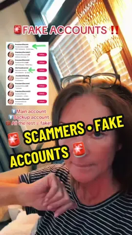 ⚠️ I ONLY have 2 accounts…my MAIN and my BACKUP. Everything else is fake. Please don’t fall for it 🙅‍♀️ Report the fakes!#CapCut 